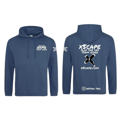 X5CAPE Custom Team Rider Hoodie - Airforce Blue