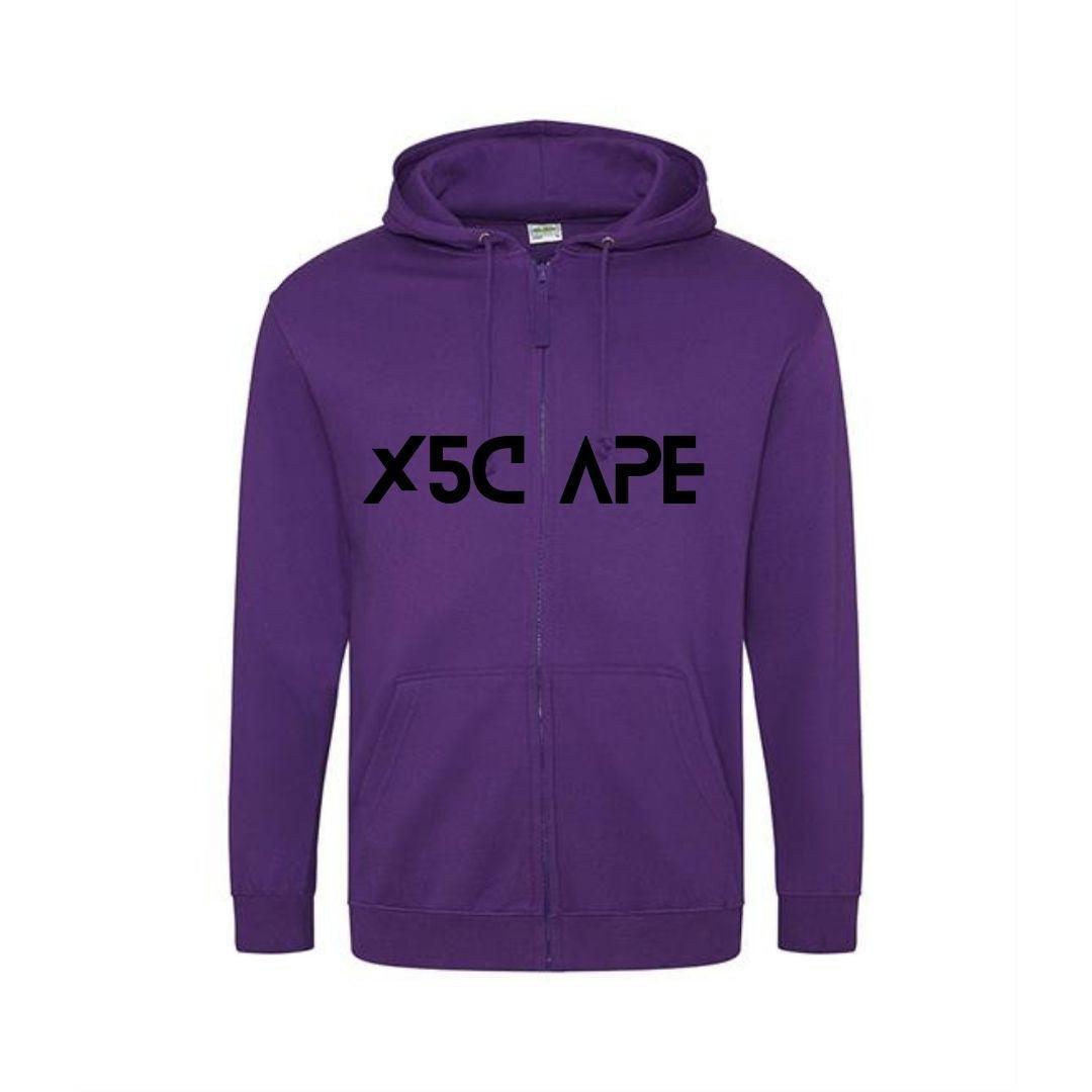 X5CAPE Custom Zip Up Hoodie - Bright Colours