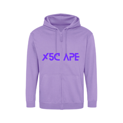 X5CAPE Custom Zip Up Hoodie Pastel Colours x5Cape