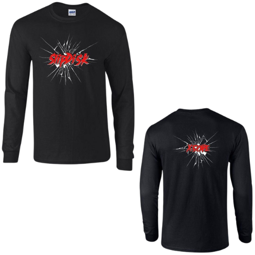 X5CAPE Generation 'Slip Disk' Longsleeve T-shirt Black