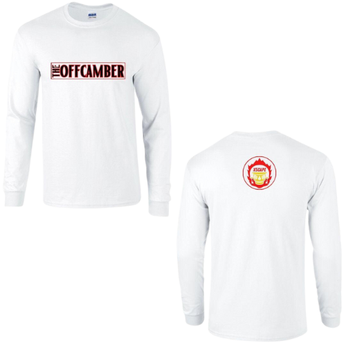 X5CAPE Generation 'The Offcamber' Longsleeve T-shirt White