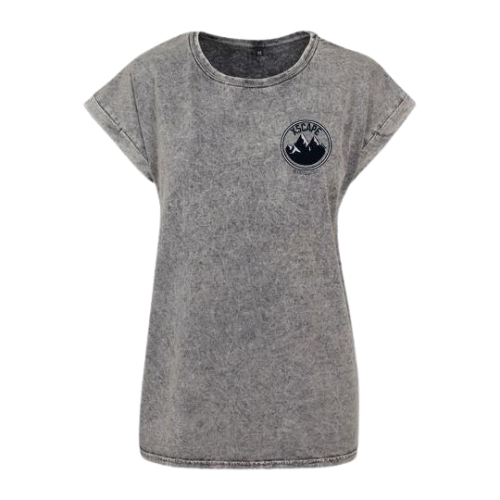 X5CAPE Womens Grey Extended Sleeve Top
