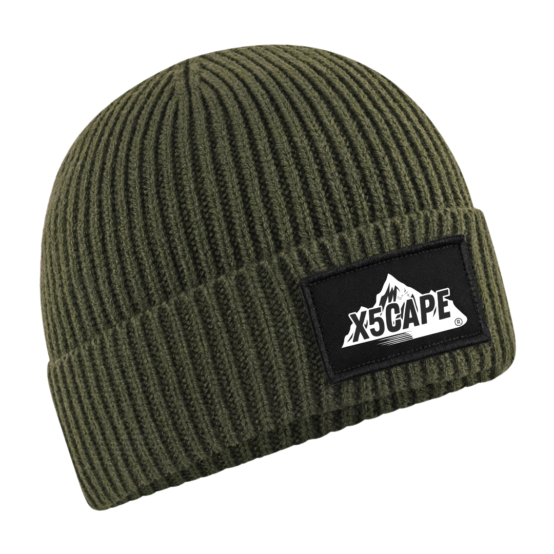 X5CAPE Patch Beanie