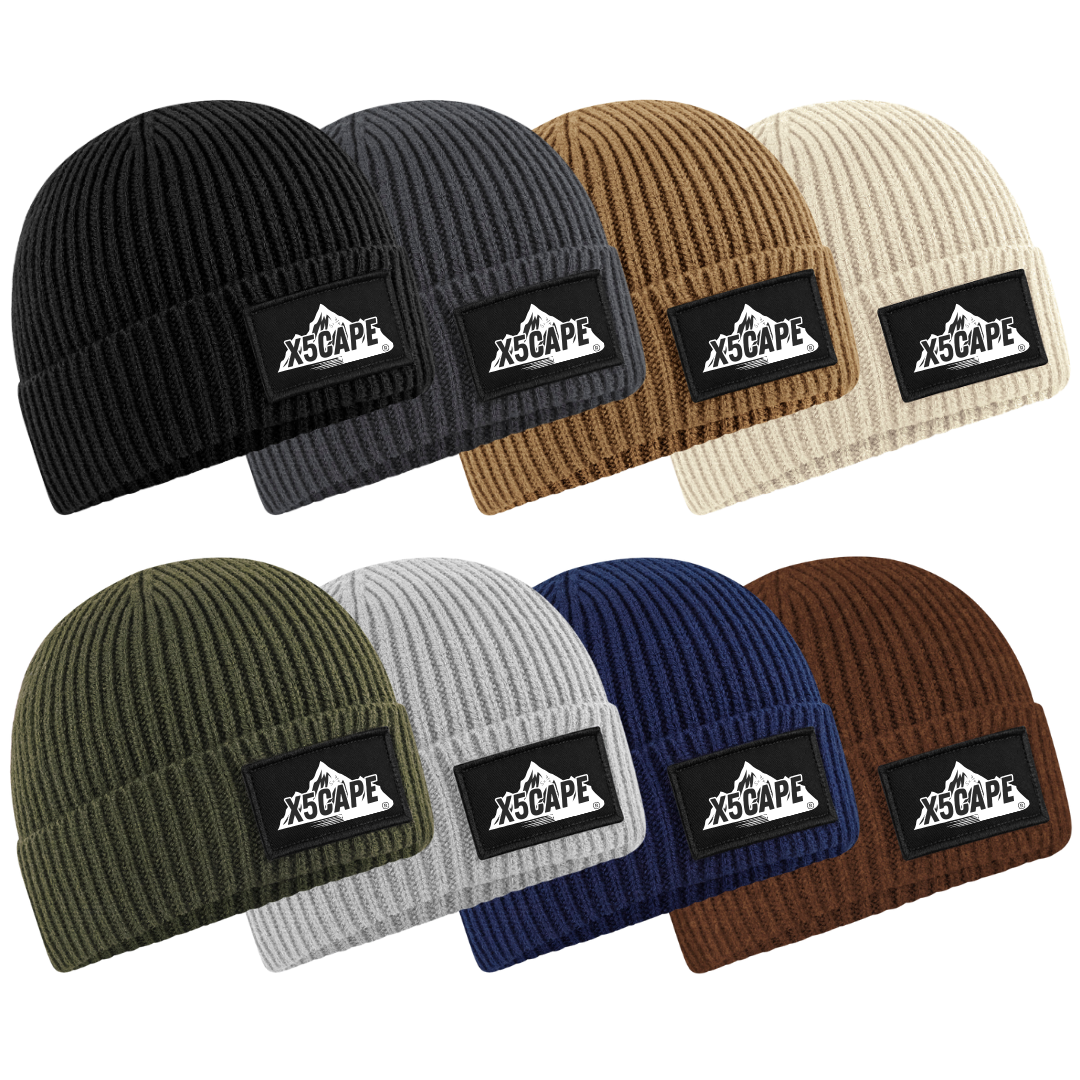 X5CAPE Patch Beanie