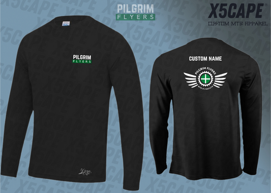 Pilgrim Flyers Long Sleeve Tech Tee