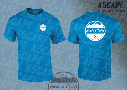 Hardie's Cycle's Custom T-shirts 2024 - All Colours