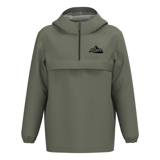 X5CAPE Monsoon Waterproof MTB Jacket - Khaki Green