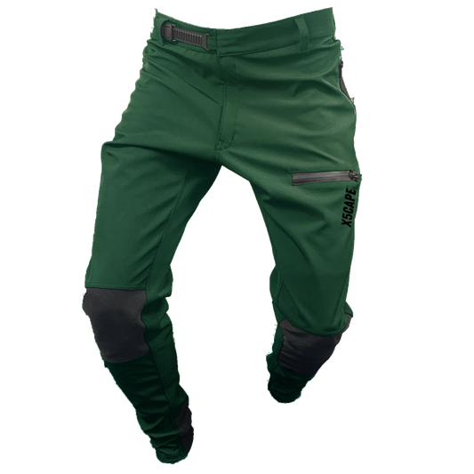 X5CAPE Rebellion MTB Trail Pants - Forest Green TAILOR MADE