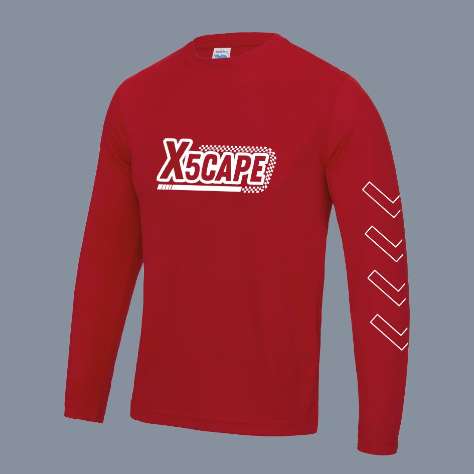 X5CAPE Long Sleeve Mountain Bike Race Jersey