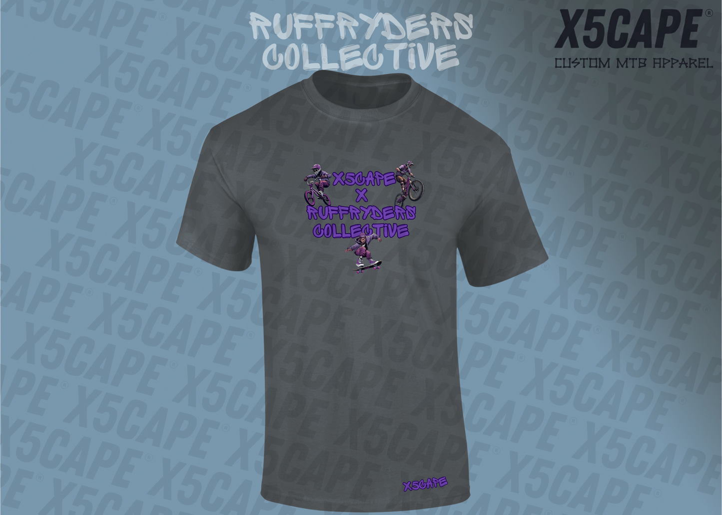 Ruffryders x X5CAPE 2024 Collab Tee