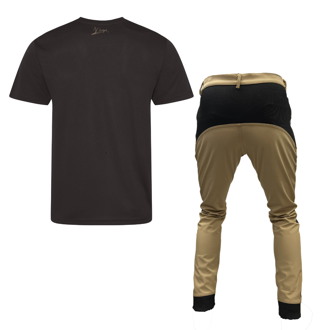 X5CAPE Rebellion Shortsleeve MTB Kit - Dessert Sand