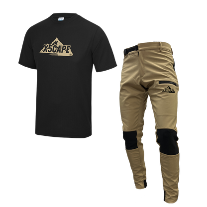 X5CAPE Rebellion Shortsleeve MTB Kit - Dessert Sand