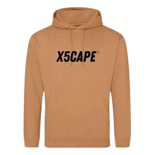 X5CAPE Logo Hoodie | Caramel