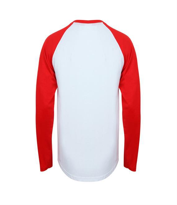 X5CAPE Customisable Skate Long Sleeve - Red & White-x5Cape