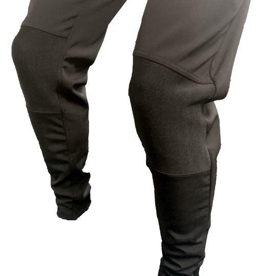 X5CAPE MTB Trail Pants - W28L31, Red Paint Logo-x5Cape