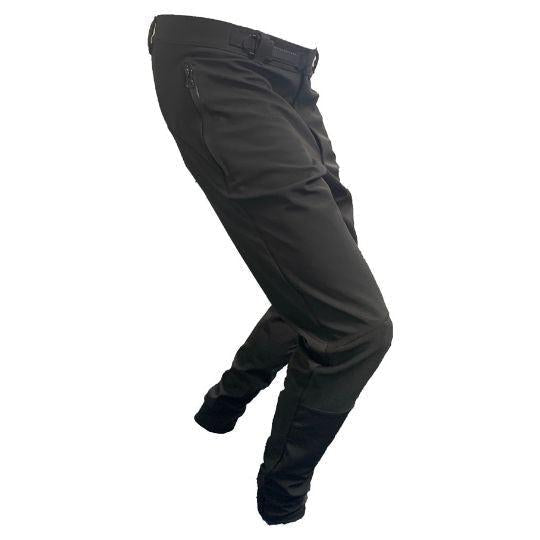 X5CAPE MTB Trail Pants - W40L32, White Paint Logo-x5Cape